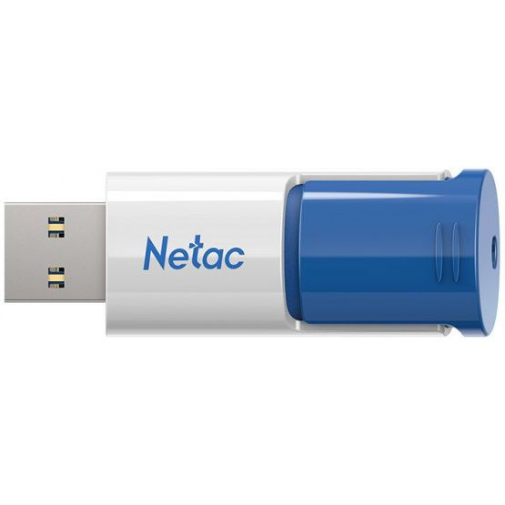 Флеш Диск Netac 512Gb U182 NT03U182N-512G-30BL USB3.0 синий/белый #1
