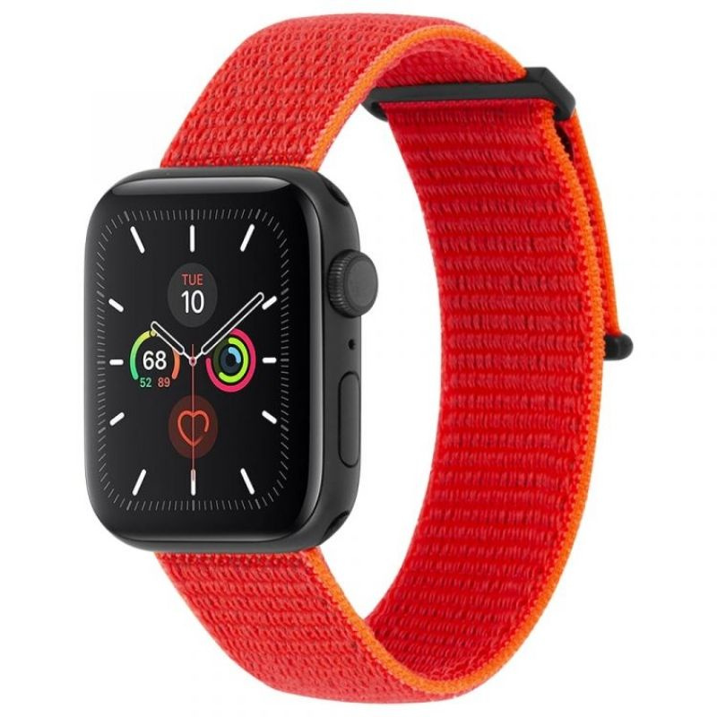 Ремешок Case-Mate Nylon Watch Band для Apple Watch 38-41mm Reflective Neon Orange #1