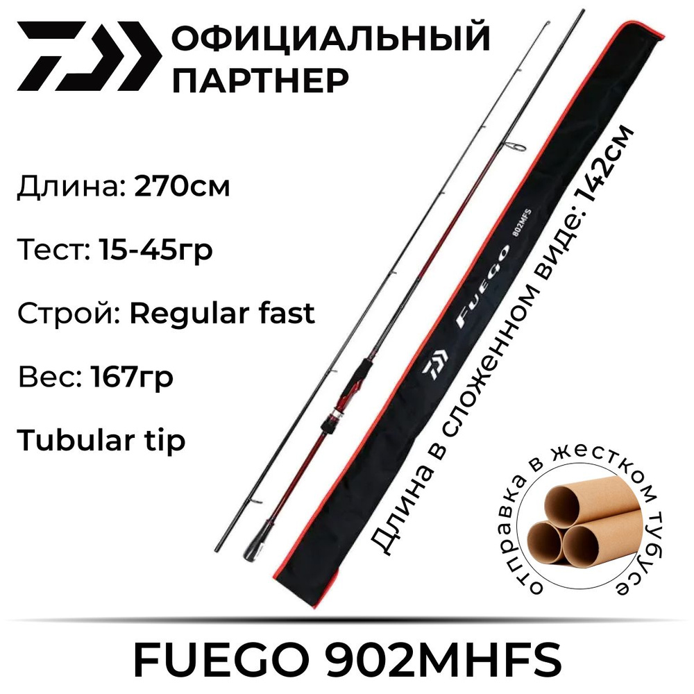 Спиннинг Daiwa FUEGO 902MHFS #1