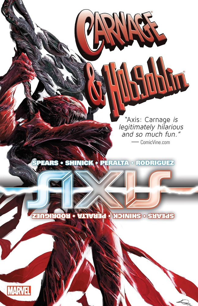 Комикс Marvel Comics Axis: Carnage & Hobgoblin. На английском языке. #1