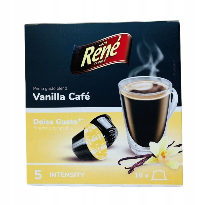 Rene Кофе Vanilla стандарта Dolce Gusto 16 штх7г #1