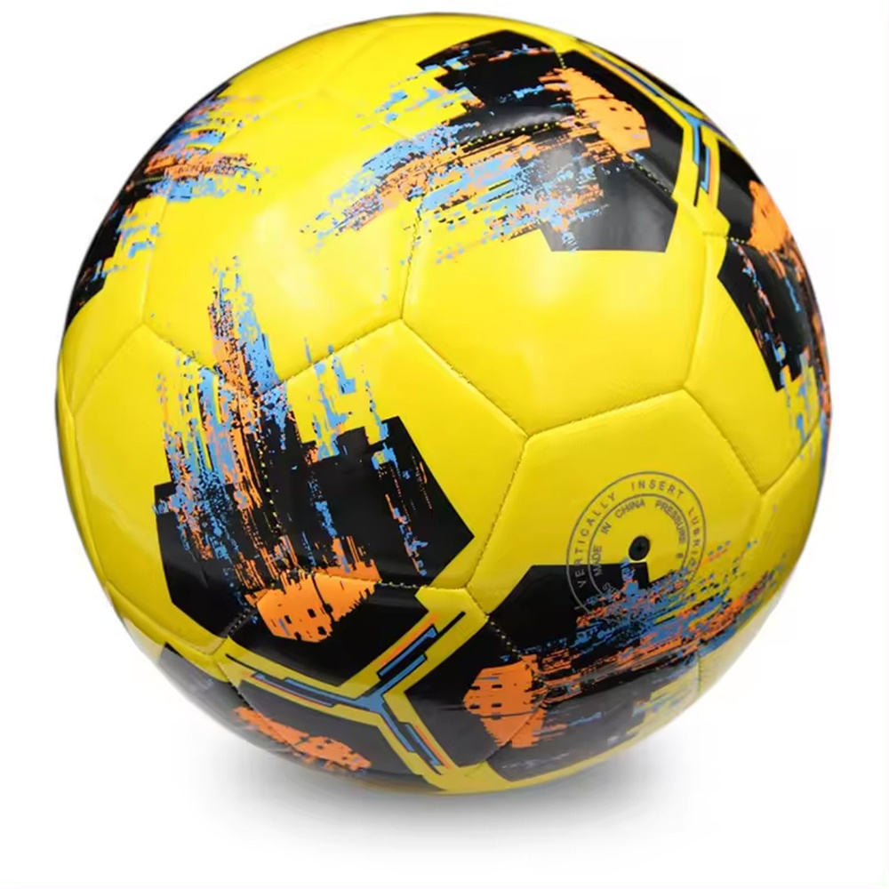 Футбольный мяч, 5 размер, золотой #1