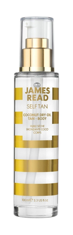 Сухое кокосовое масло с эффектом загара James Reed Self Tan Coconut Dry Oil Tan - Body  #1