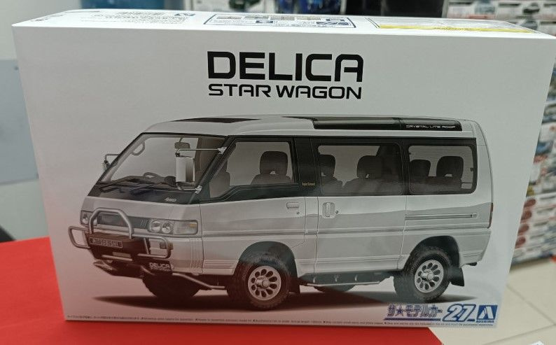 Сборная модель Aoshima 1:24 06139 Mitsubishi Delica Star Wagon'91 #1