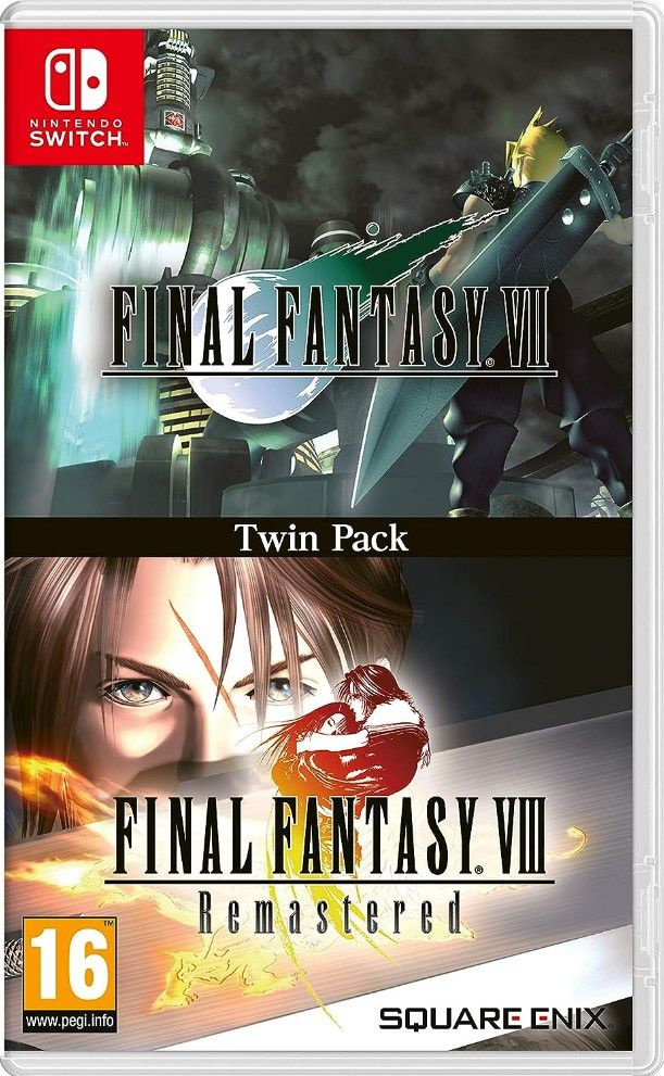 Игра Final Fantasy VII & VIII Remastered - Twin Pack (Nintendo Switch, Английская версия)  #1