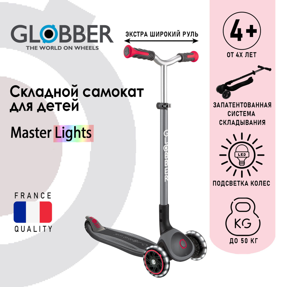 Самокат Globber Master Lights #1