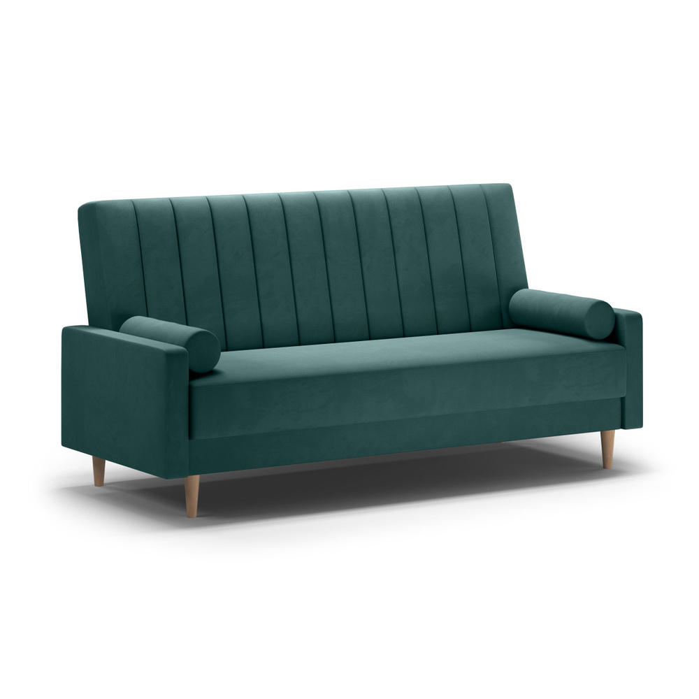 Прямой диван-кровать ART-125 бирюзовый #1