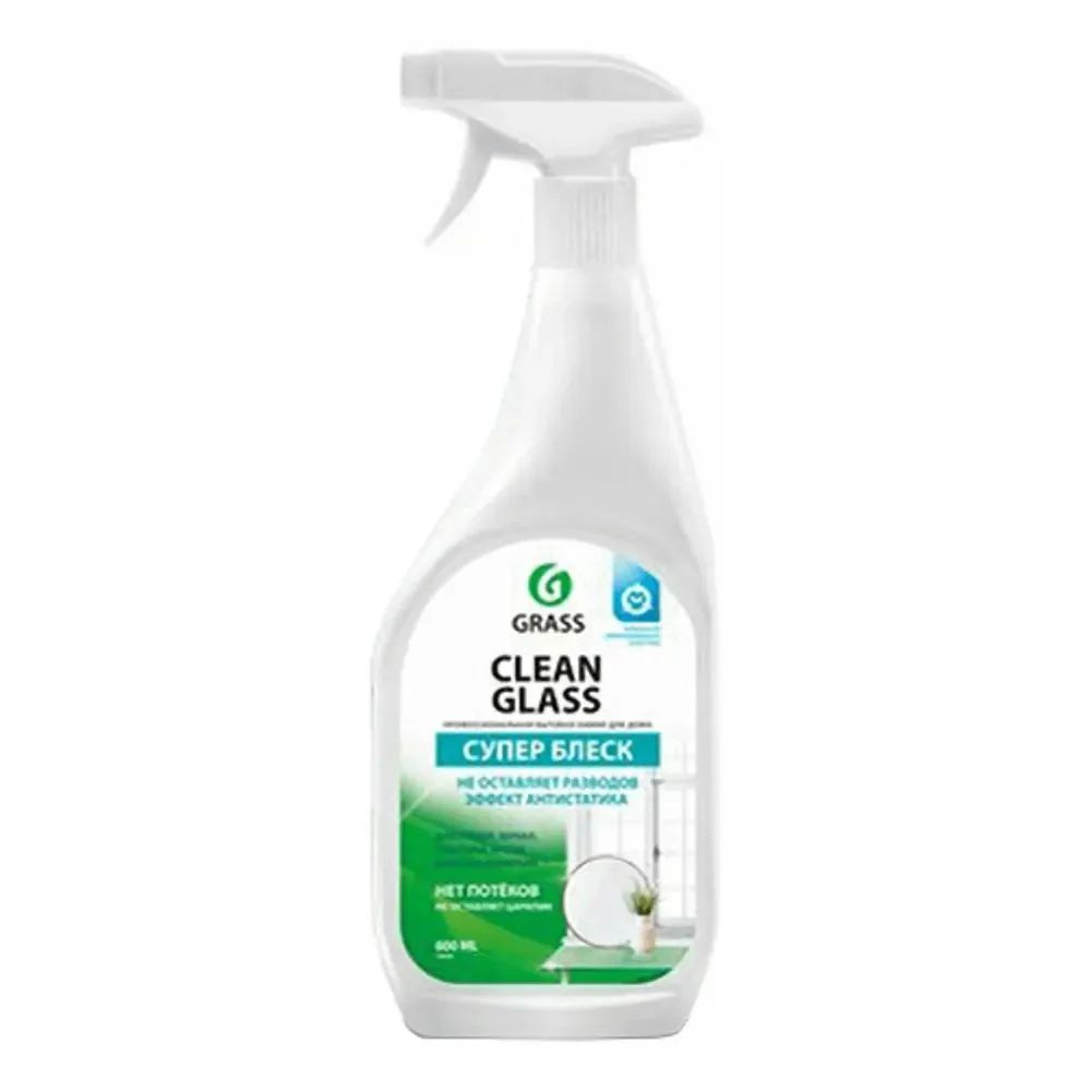 Жидкость Grass Clean Glass Супер блеск для мытья окон и зеркал 600 мл  #1