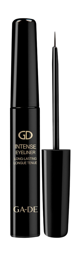 Водостойкаяжидкая подводка для век Intense Long-Lasting Eyeliner #1