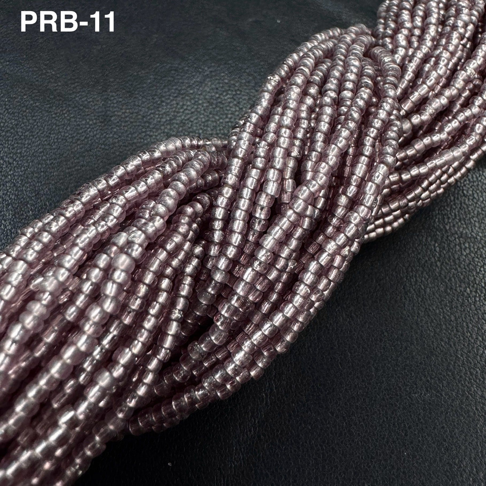 Бисер на нитях Preciosa-Чехия, стекло, размер 11/0 -2.1 мм , первый сорт для рукоделия плетения вышивания #1