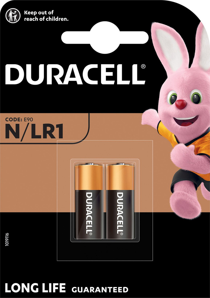 Батарейки тип N DURACELL LR1 - 2 шт. / Б0044734 #1