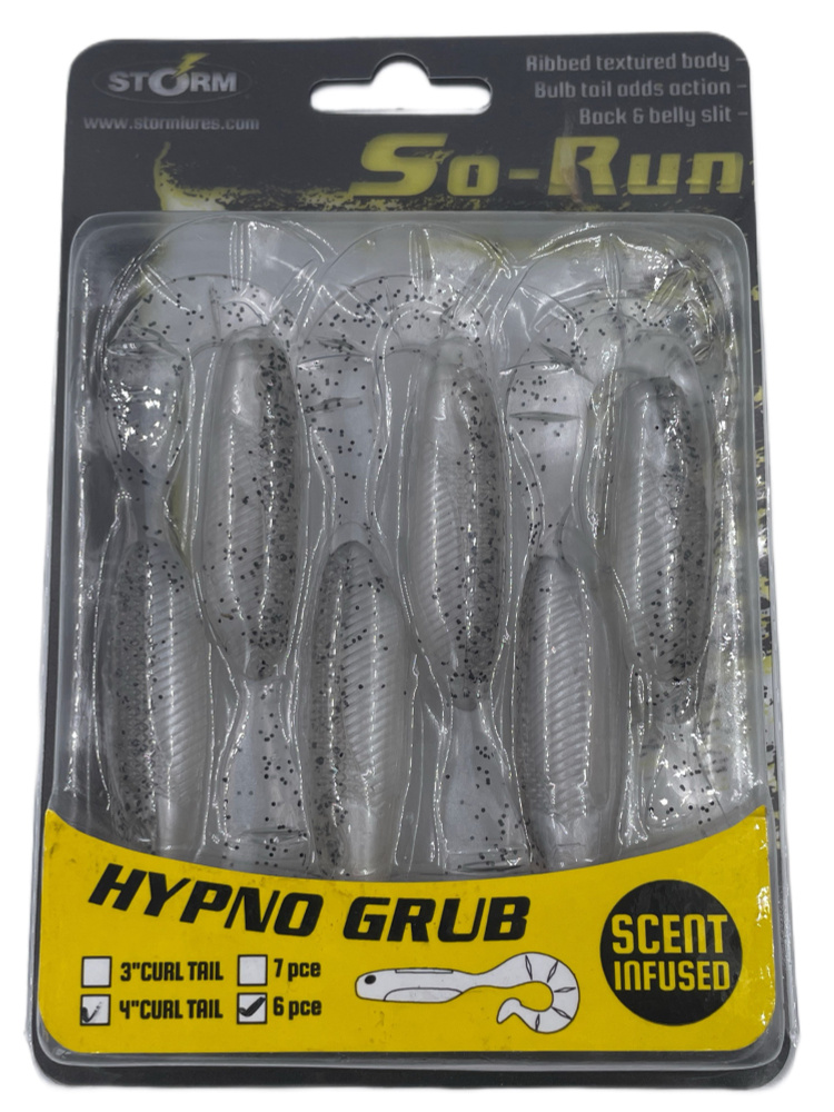 Мягкая приманка Storm So-Run Hypno Grub SSRHG04-PSD 6 шт. #1