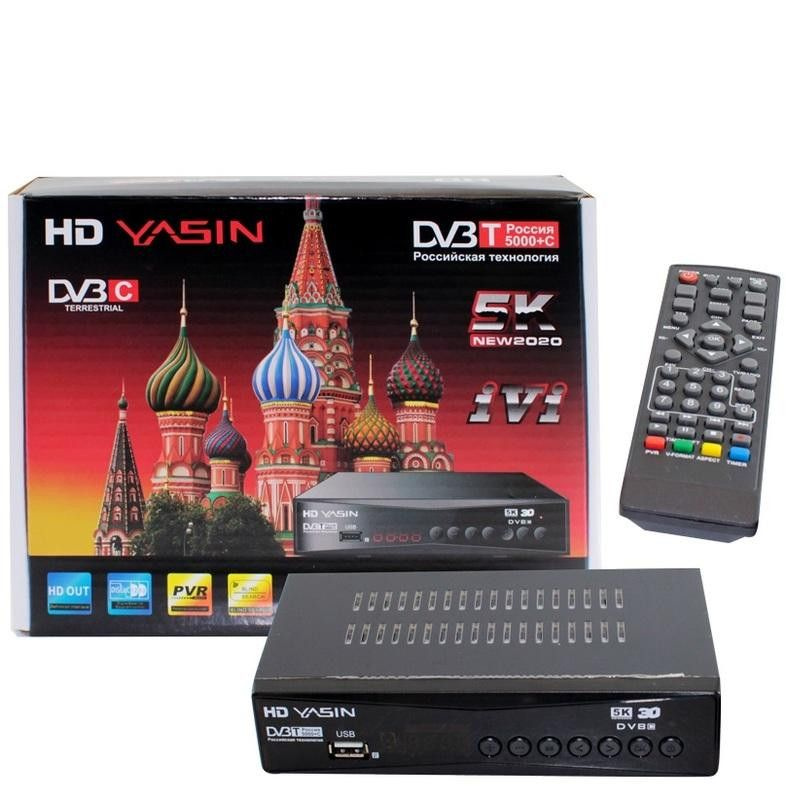 Ресивер цифровой DVB-T2 HD YASIN 5K #1