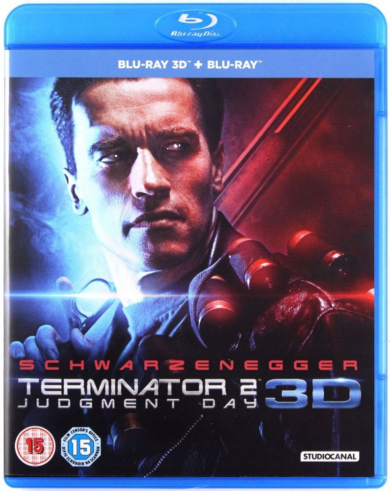 3D Терминатор 2: Судный день Blu-ray (блю рей) ДУБЛЯЖ+ОЗВУЧКИ+АНГ.  #1