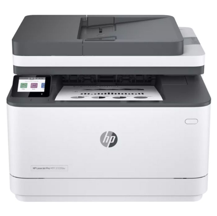 HP МФУ Лазерное LaserJet Pro 3103fdw (3G632A) + Гарантия 12 месяцев, белый, черный  #1