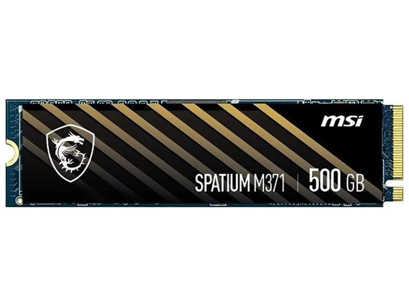 MSI 500 ГБ Внутренний SSD-диск M.2 SPATIUM M371 500 Гб PCIe 3D NAND (S78-440K160-P83) (M.2 SPATIUM M371 #1