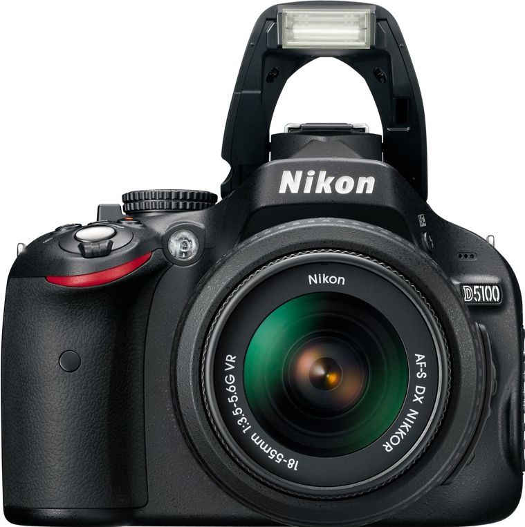 Nikon Компактный фотоаппарат D5100 kit 18-55mm, черный #1