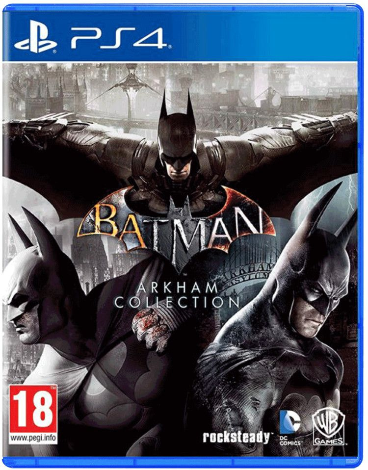 Игра Batman: Arkham Collection (PS4) (PlayStation 4, Русские субтитры) #1