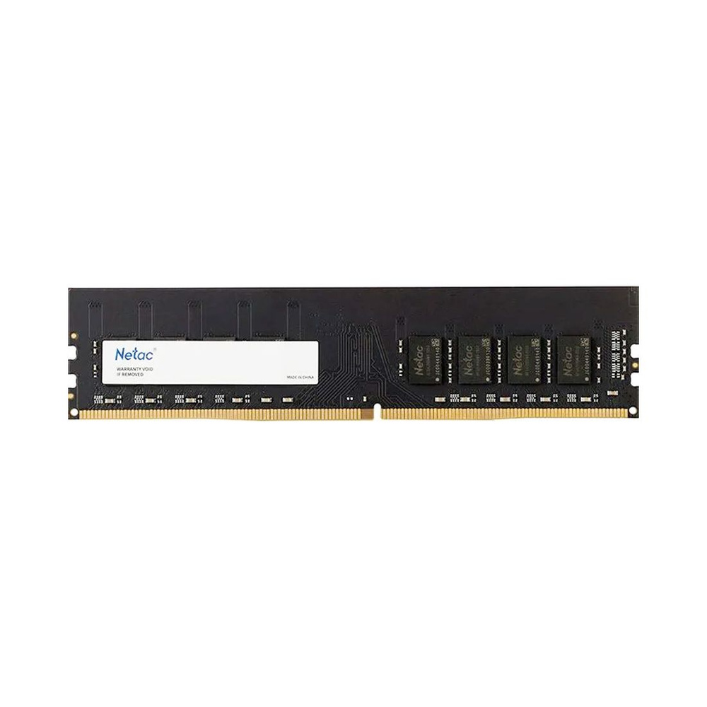 Netac Оперативная память Модуль памяти Netac NTBSD4P32SP-08 DDR4 8GB 1x (Модуль памяти Netac NTBSD4P32SP-08 #1