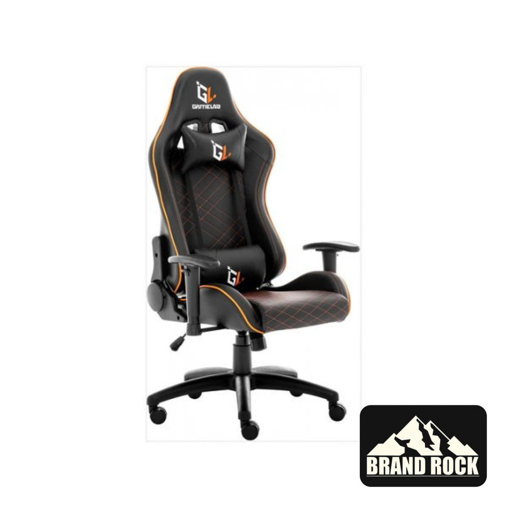 GAMELAB Игровое компьютерное кресло, black #1