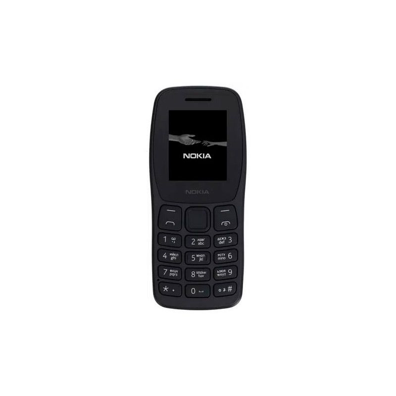 Мобильный телефон Nokia 105 DS (2022), 1.8" 160x128 TN, 2-Sim, 800 мАч, micro-USB, Series 30+, темно-серый #1