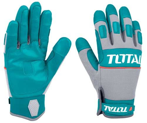 TOTAL Перчатки защитные, размер: 10 (XL), 1 пара #1