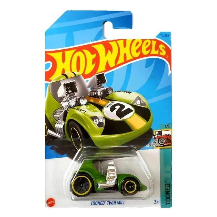 Hot Wheels Машинка хот вилс Tooned Twin Mill #1