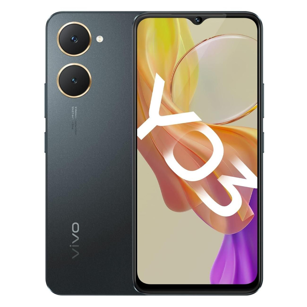 Vivo Смартфон vivo Y03 4/128 ГБ, черный #1