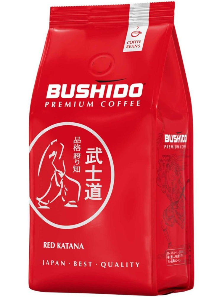 ВUSHIDO Red Katana Кофе в зернах 1000г #1
