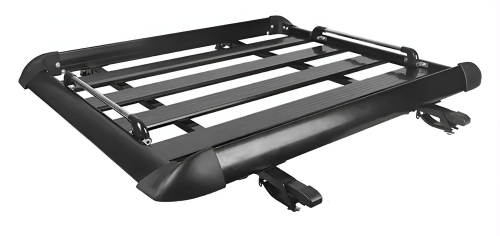 Грузовая корзина-багажник на крышу авто CARCAM ROOF RACK RR512AL7C-S, 127 см  #1