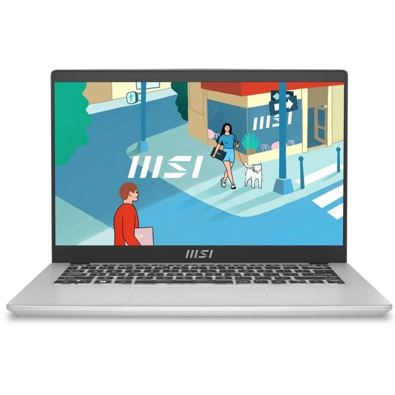 MSI Modern 14 C13M-1088RU Ноутбук 14", Intel Core i5-1335U, RAM 16 ГБ, SSD 512 ГБ, Intel Iris Xe Graphics, #1