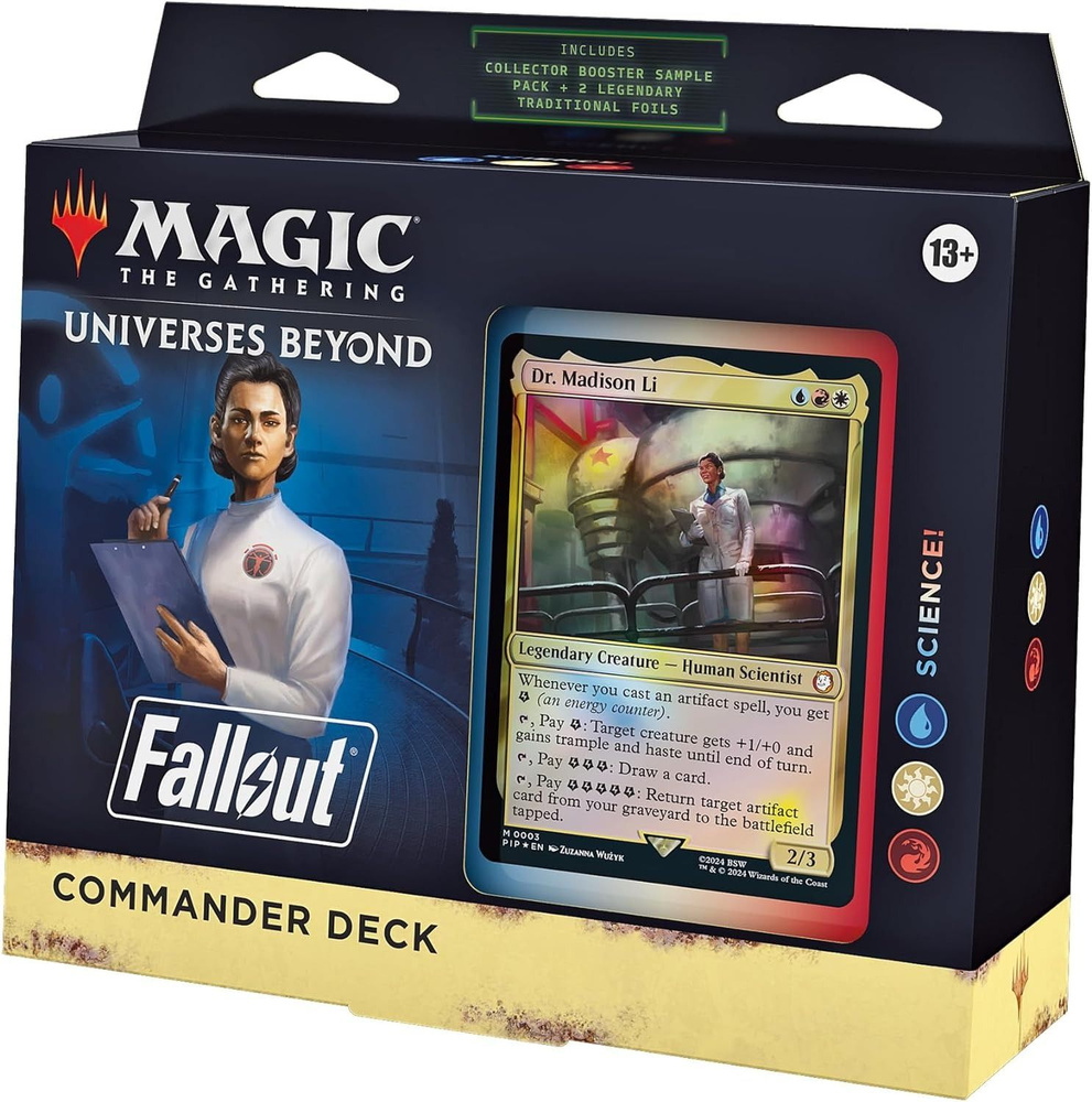 MTG: Колода Commander Deck - Science! издания Universes Beyond: Fallout на английском языке  #1