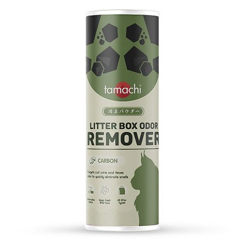 Тamachi Litter Box Odor Remover Carbon / Порошок Тамачи для кошачьих туалетов Ликвидатор запаха, 400 #1