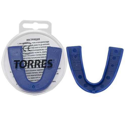 Капа боксерская TORRES PRL1021BU, термопластичная, синий #1