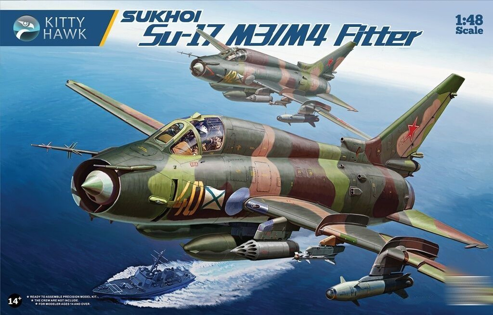 Kitty Hawk 80144 1/48 Сухой Су-17М3/М4 Модель в сборе #1