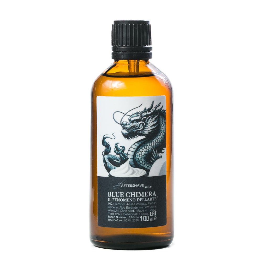 Blue Chimera Formula Qilin Intenso - Лосьон после бритья с алое вера и аллантоином (100 мл.) IL FENOMENO #1