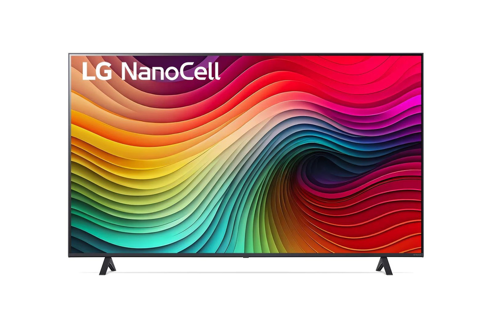 LG Телевизор 55NANO80T6A 55" 4K UHD, черный #1