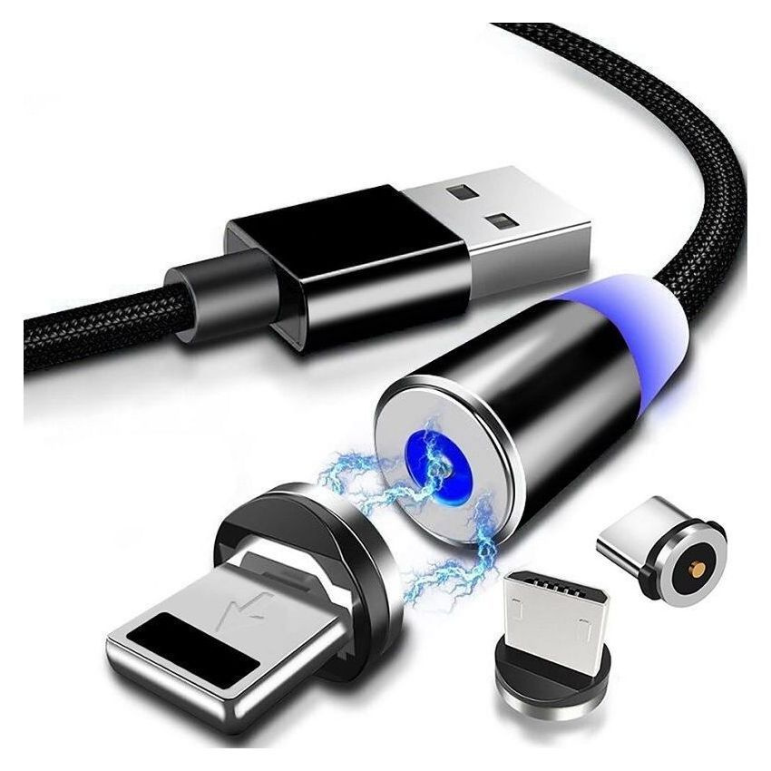 USBTOP Кабель для мобильных устройств USB 2.0 Type-A, 1 м, черный #1