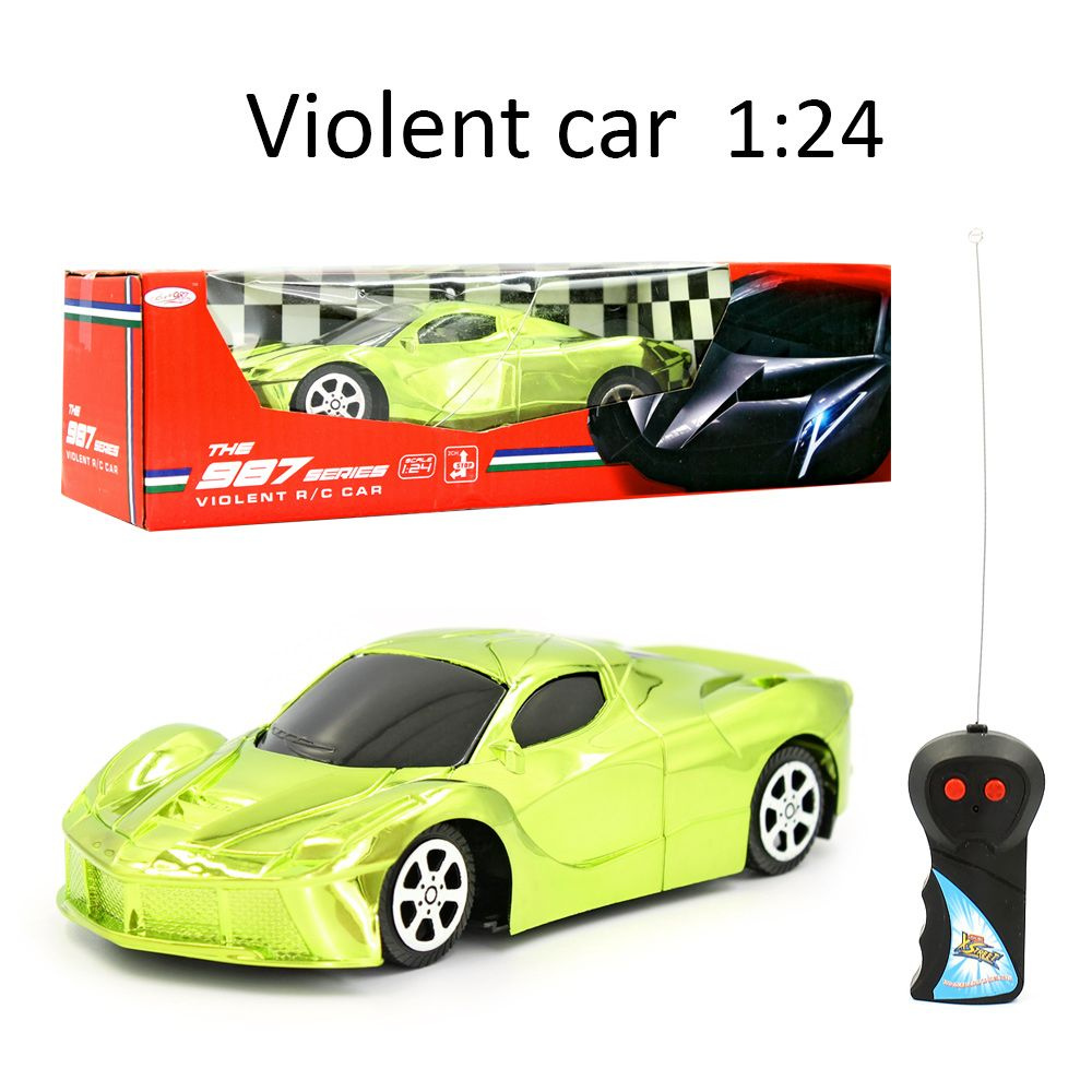 Машина р/у Violent car зеленая 1:24 987 #1