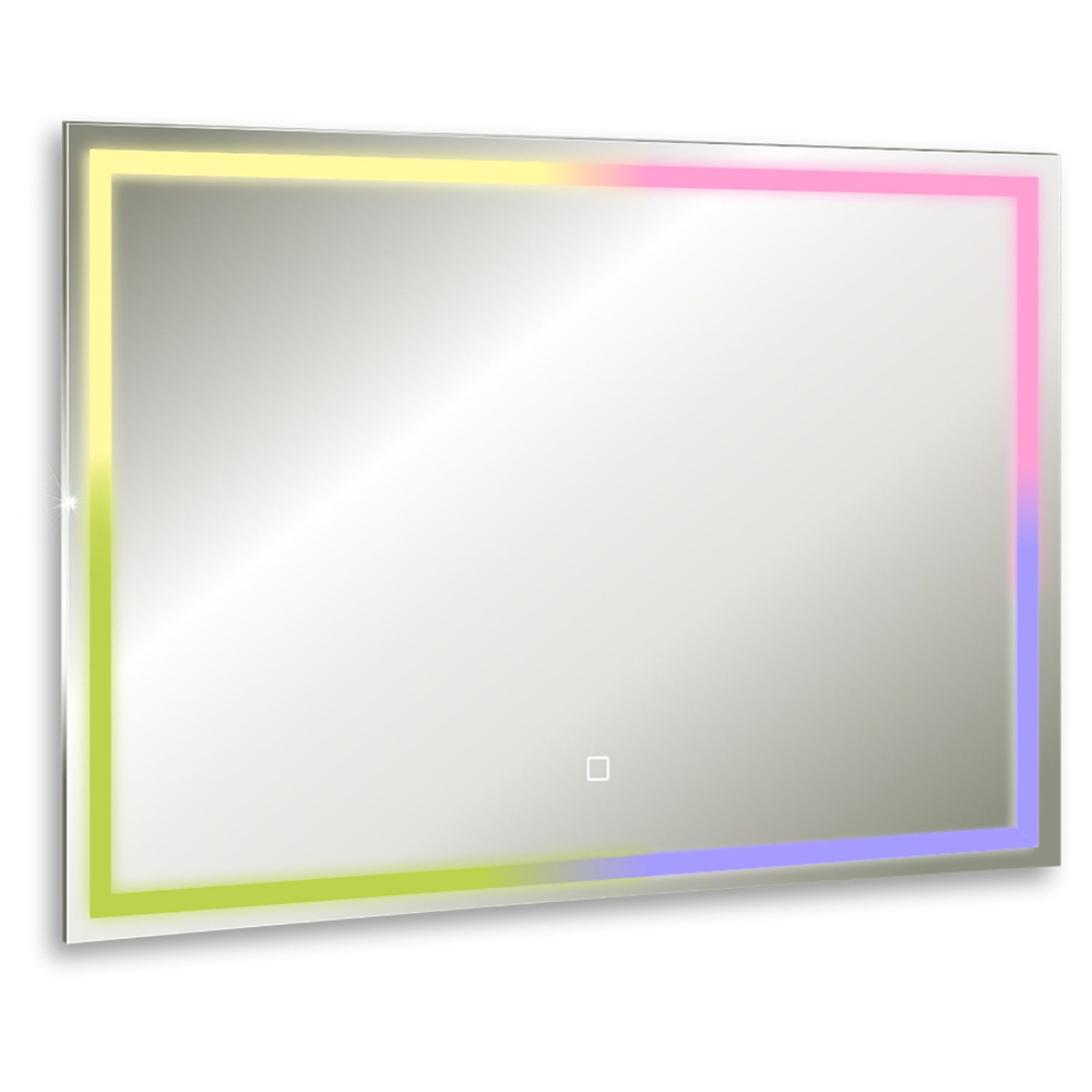 Зеркало AZARIO Livia-RGB 800х600 сенсорный выключатель с функцией диммера, мульти-цвет (LED-00002638) #1