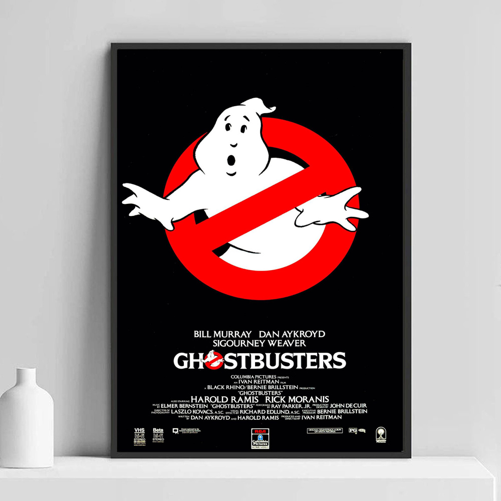 101 ПОСТЕР Постер "Киноафиша Охотники за привидениями Ghostbusters 1984 - А3 без рамы", 42 см х 29.7 #1