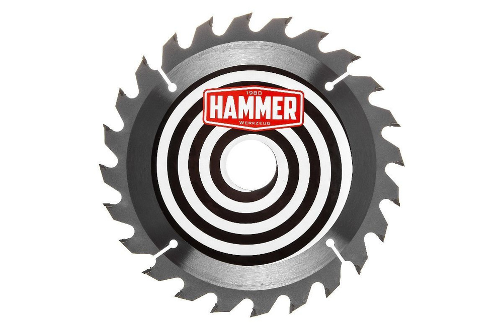 Диск пильный твердосплавный по дереву Hammer Flex 205-108 CSB WD 185х30 мм, 24 зуб.  #1