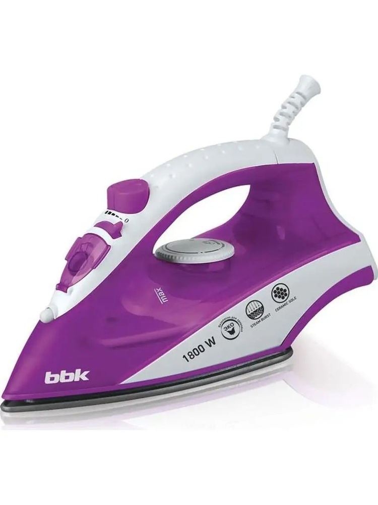 BBK ISE-1802 Фиолетовый утюг #1