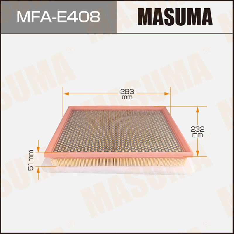 Masuma Фильтр воздушный арт. MFA-E408, 1 шт. #1