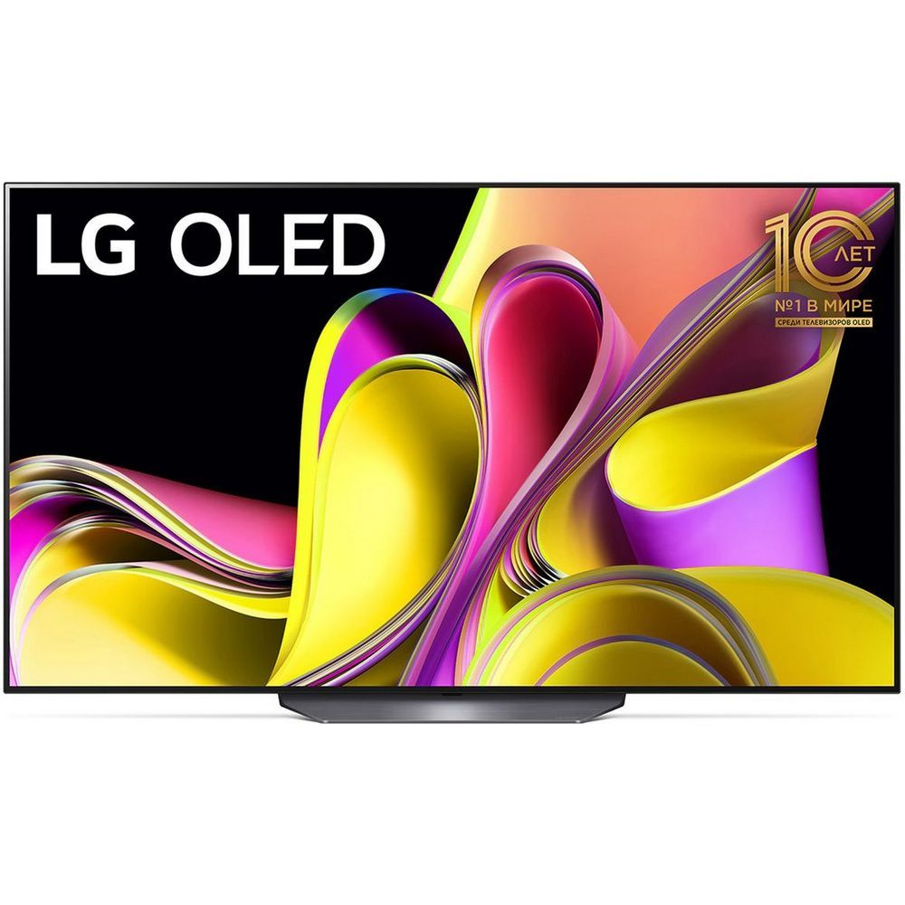 LG Телевизор OLED65B3RLA.ARUB 65" 4K UHD, серый #1