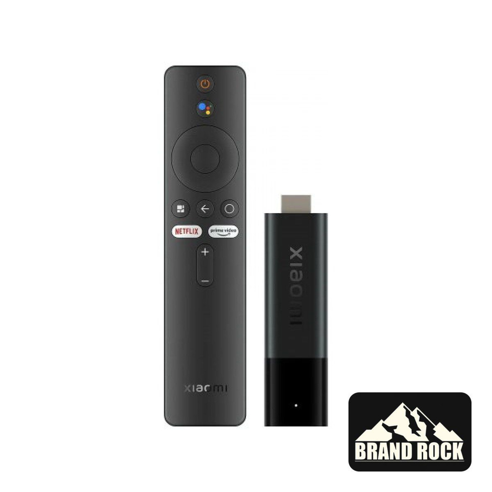 Xiaomi Медиаплеер Mi TV Stick 4K Android, 2 ГБ/8 ГБ, Bluetooth, Wi-Fi, черный #1