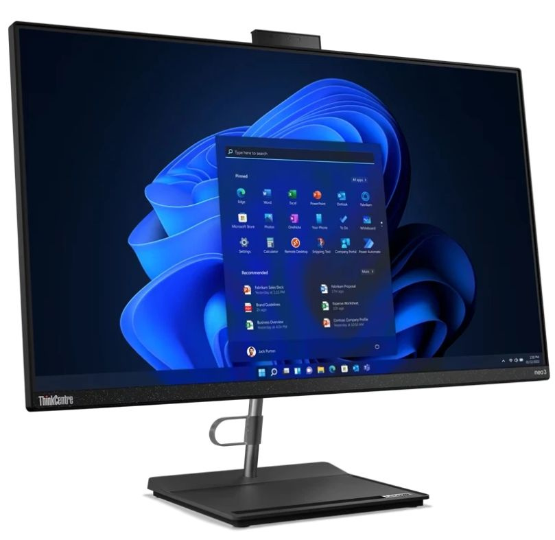 Lenovo 27" Моноблок ThinkCentre Neo 30a Gen 1 (12CAA00W00) (Intel Core i3 1215U, RAM 8 ГБ, SSD 256 ГБ, #1