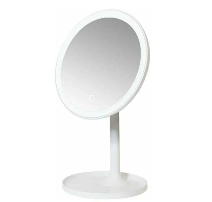 Зеркало косметическое настольное Xiaomi DOCO Daylight Mirror с подсветкой HZJ001  #1