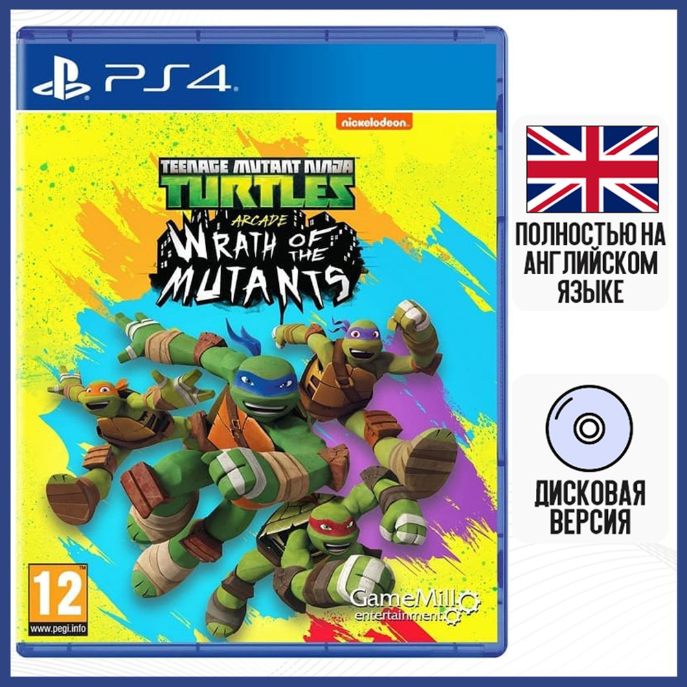 Игра Teenage Mutant Ninja Turtles: Wrath of the Mutants (PS4, английская версия) #1