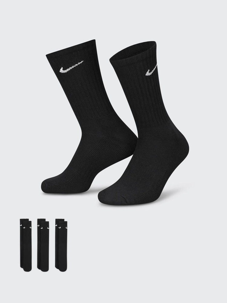 Комплект носков Nike U Nk V Cush Crew - 3P Value, 3 пары #1